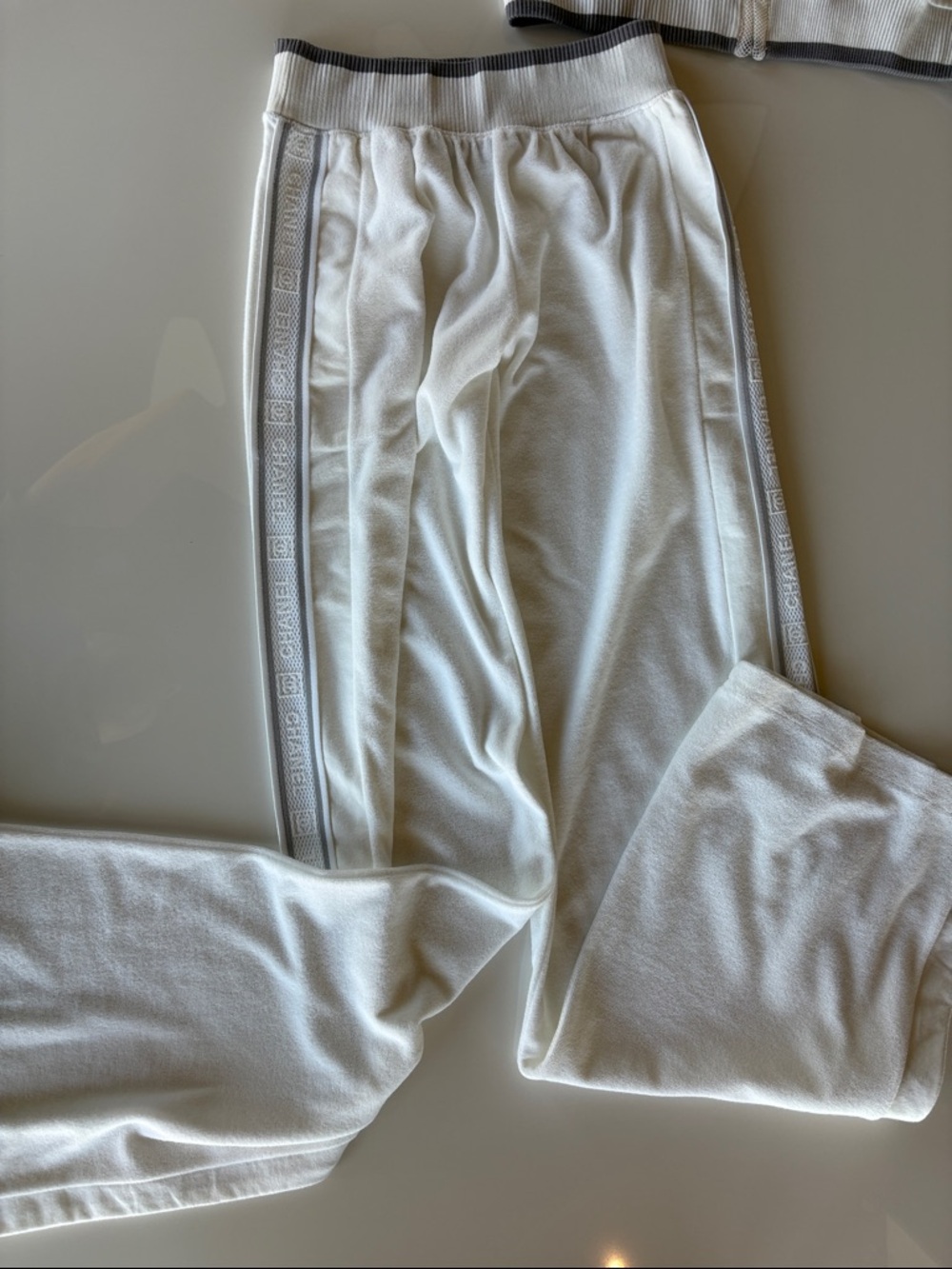 Chanel Terry Cloth Track Suit - Picture 2 of 13